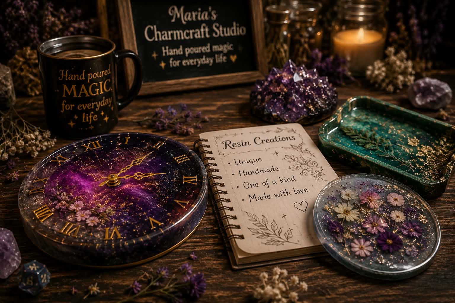 What makes resin art so special?