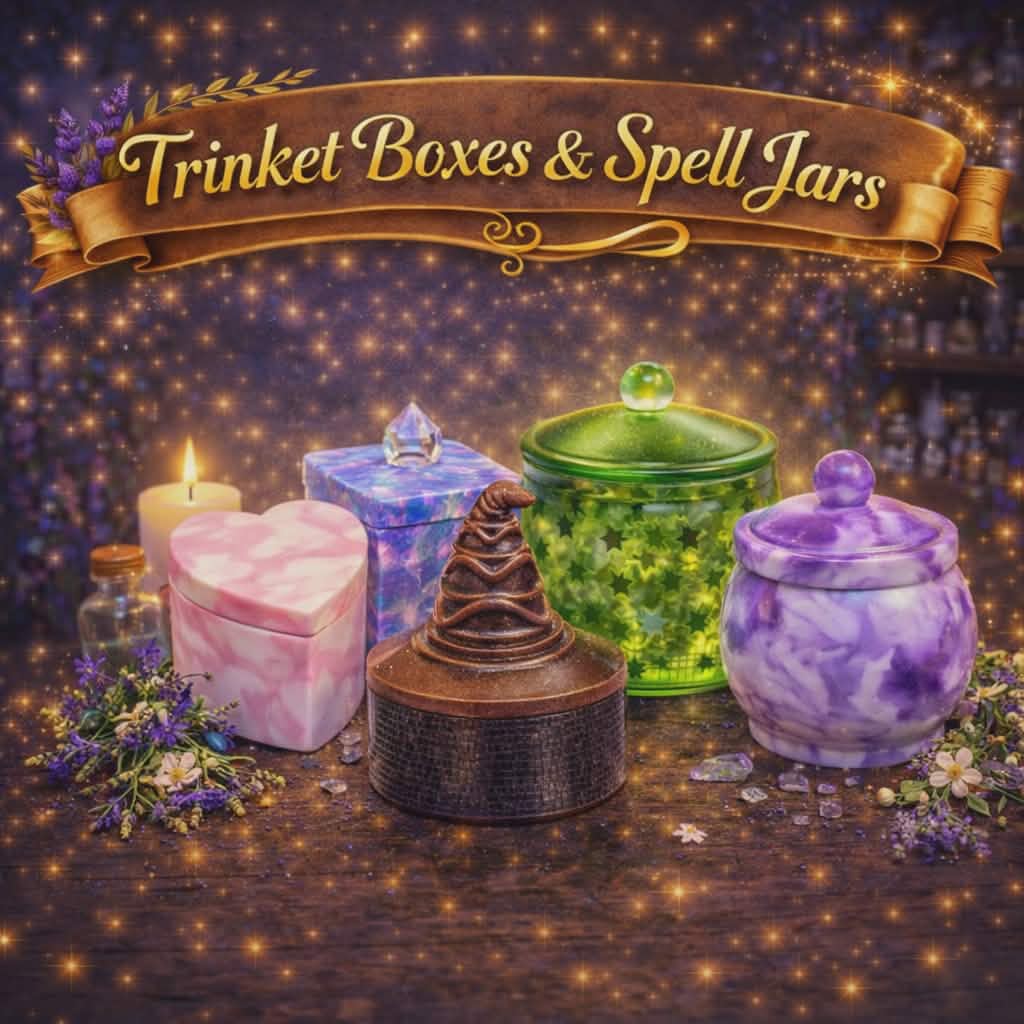 Trinket boxes & Spell Jars