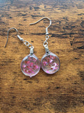 Stardust Charm Earrings - Purple