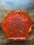 Crimson Spell Coaster