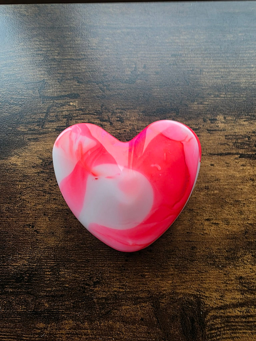 Heart of Magic Trinket Box - Scarlet red
