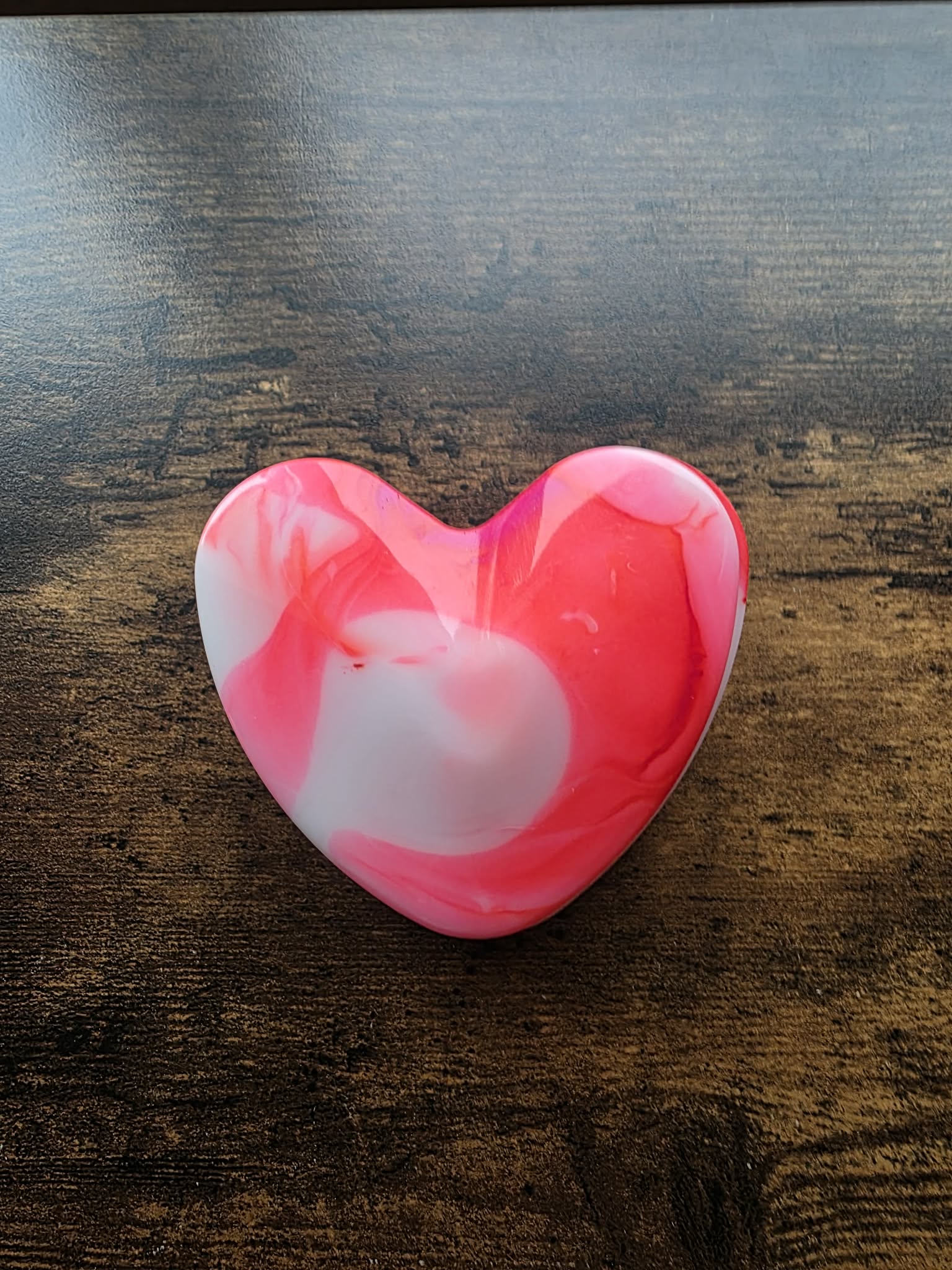 Heart of Magic Trinket Box - Scarlet red