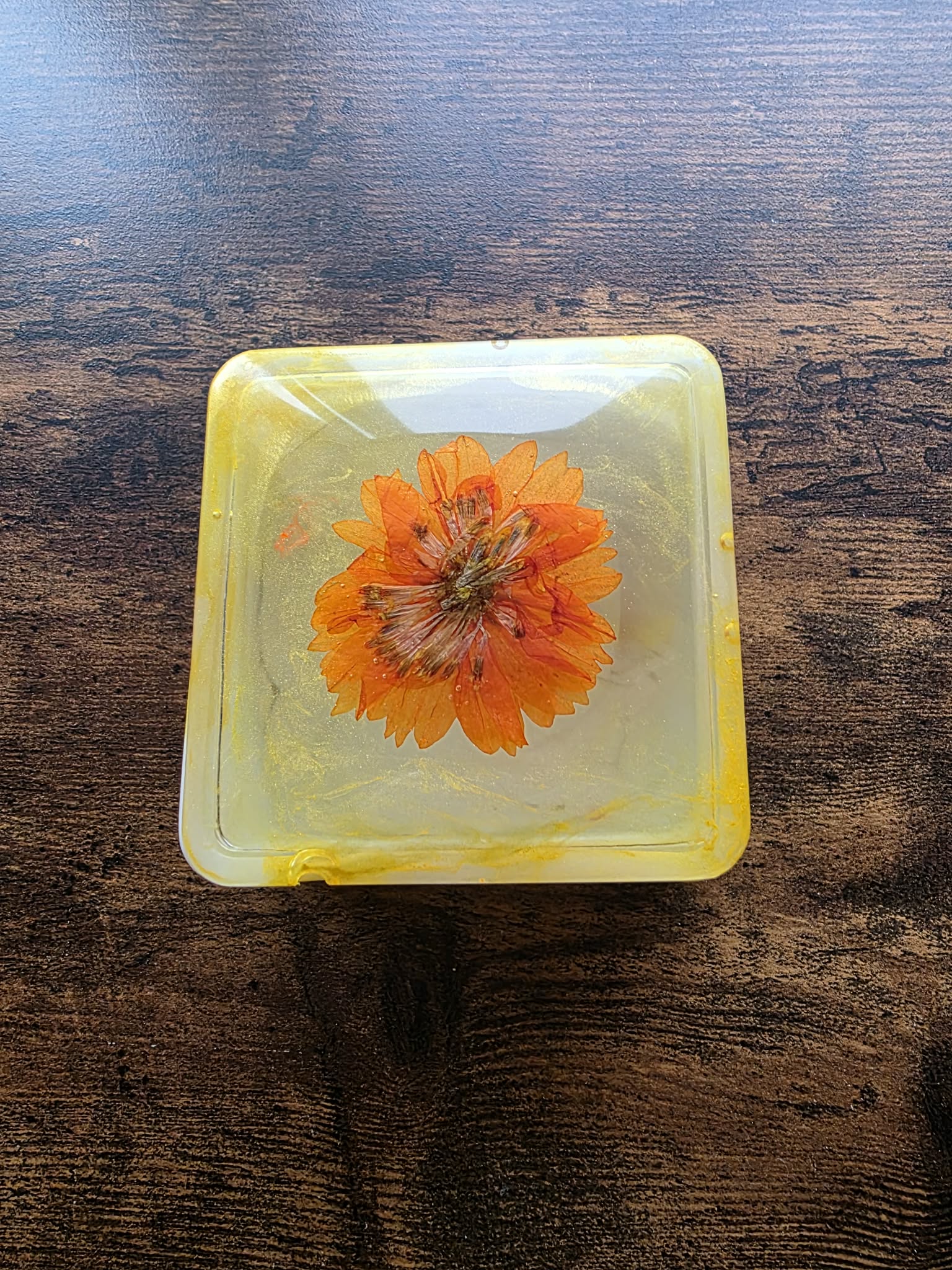 Golden Charm Trinket Box