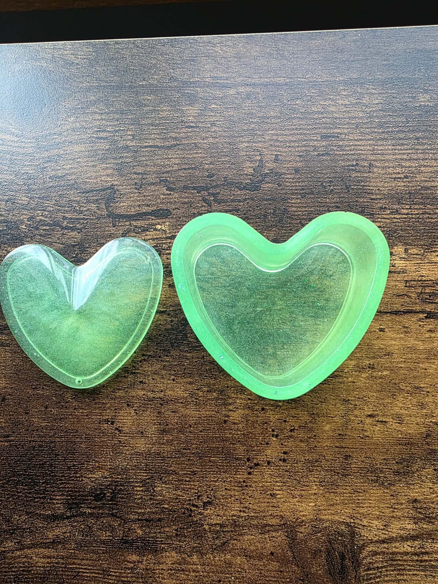 Heart of Magic Trinket box - verdant mist