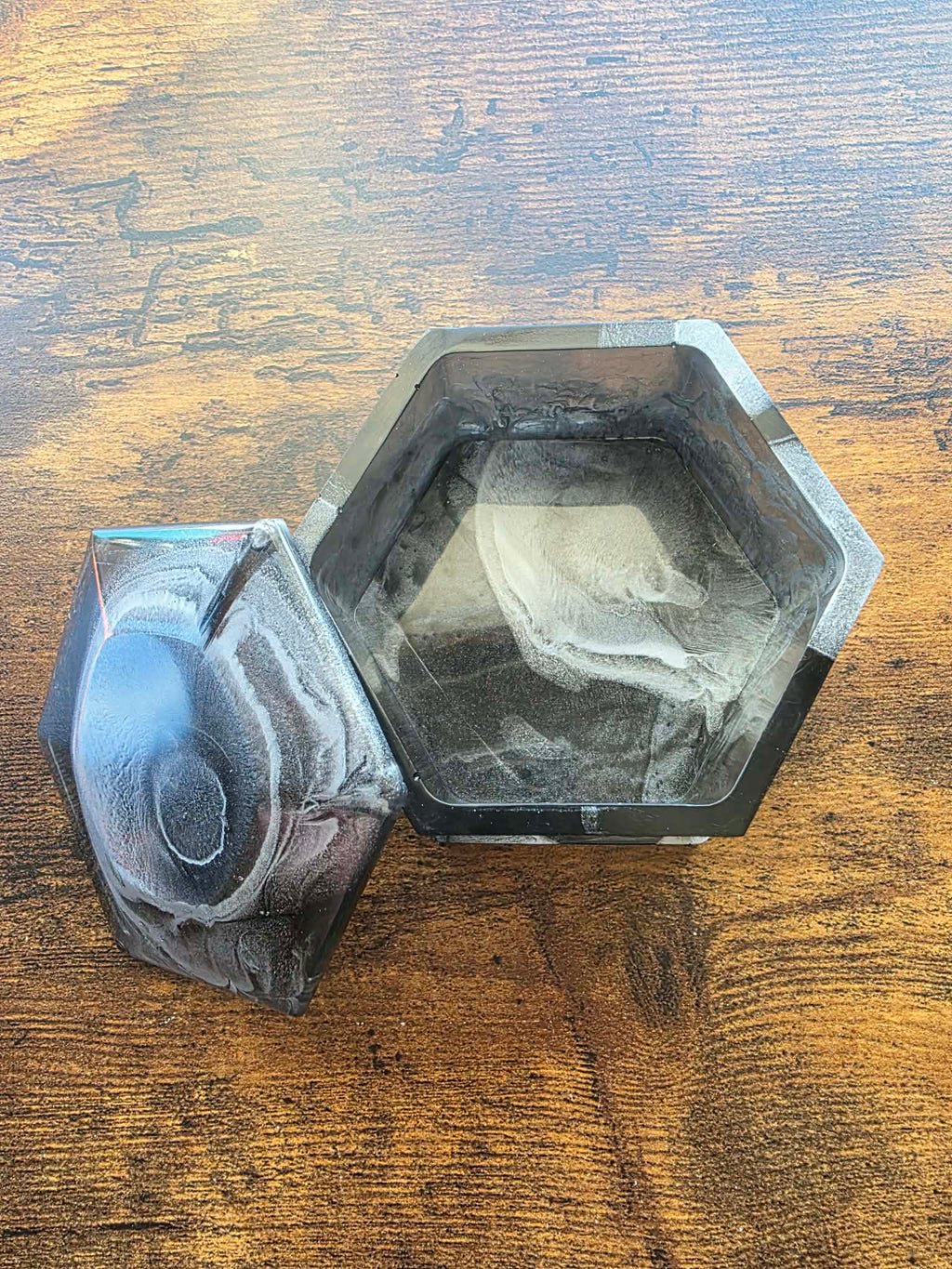 Cosmic Swirl Trinket Box