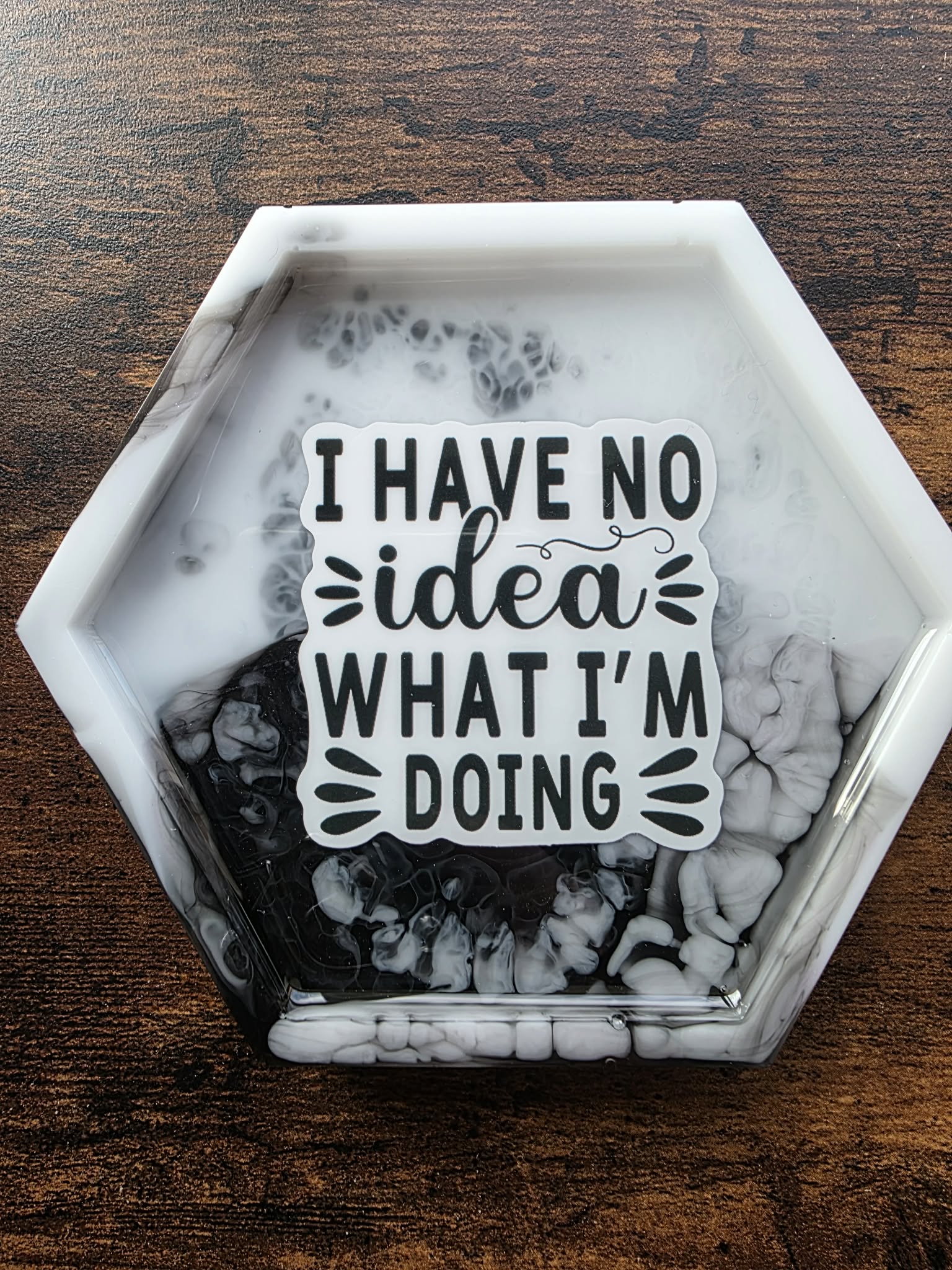 Marbled Confusion Coaster