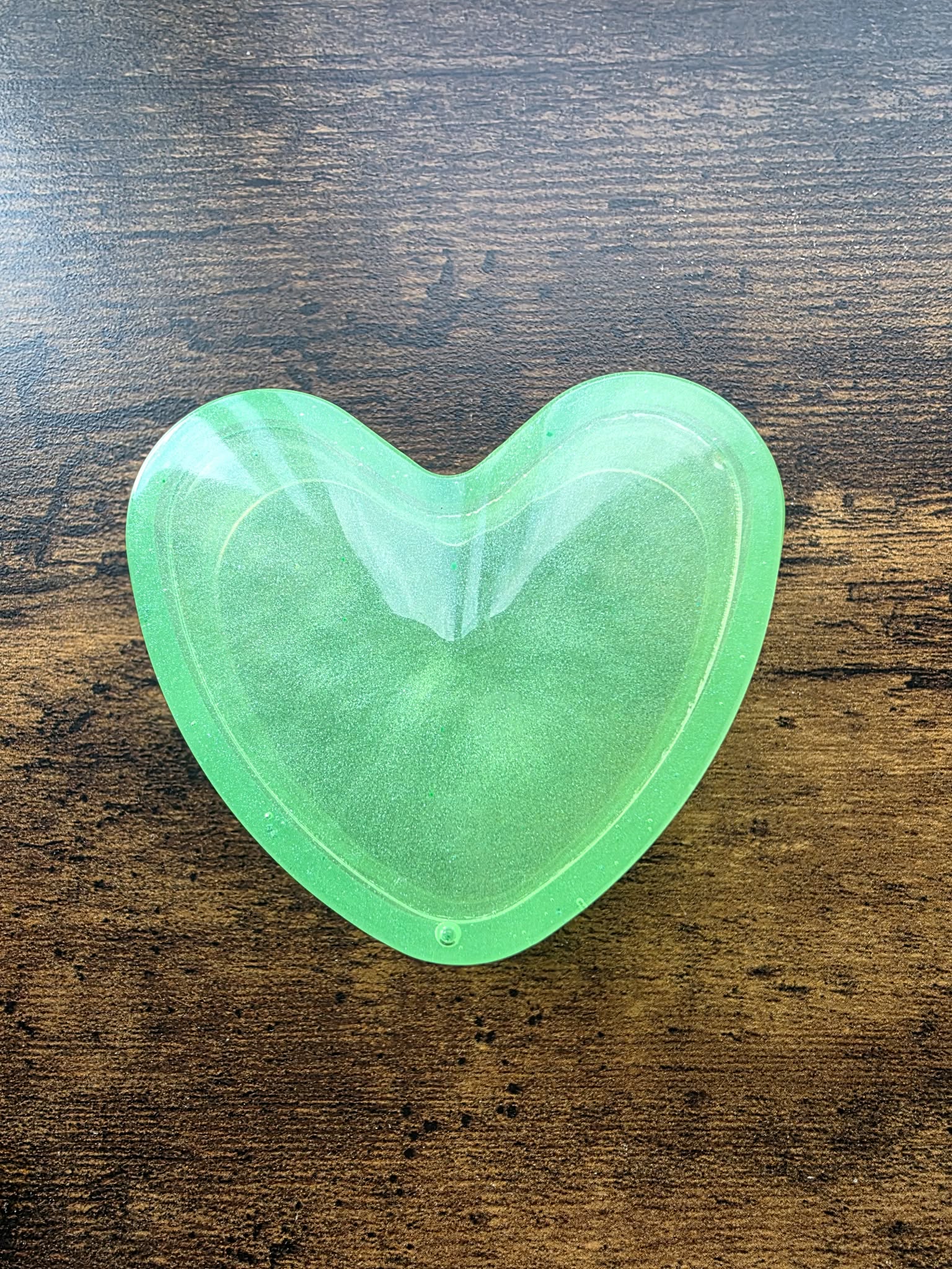 Heart of Magic Trinket box - verdant mist