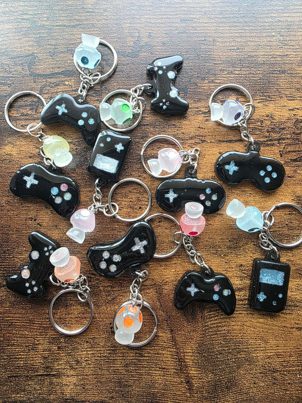 Game On Keychains ~ Mystery Color ~