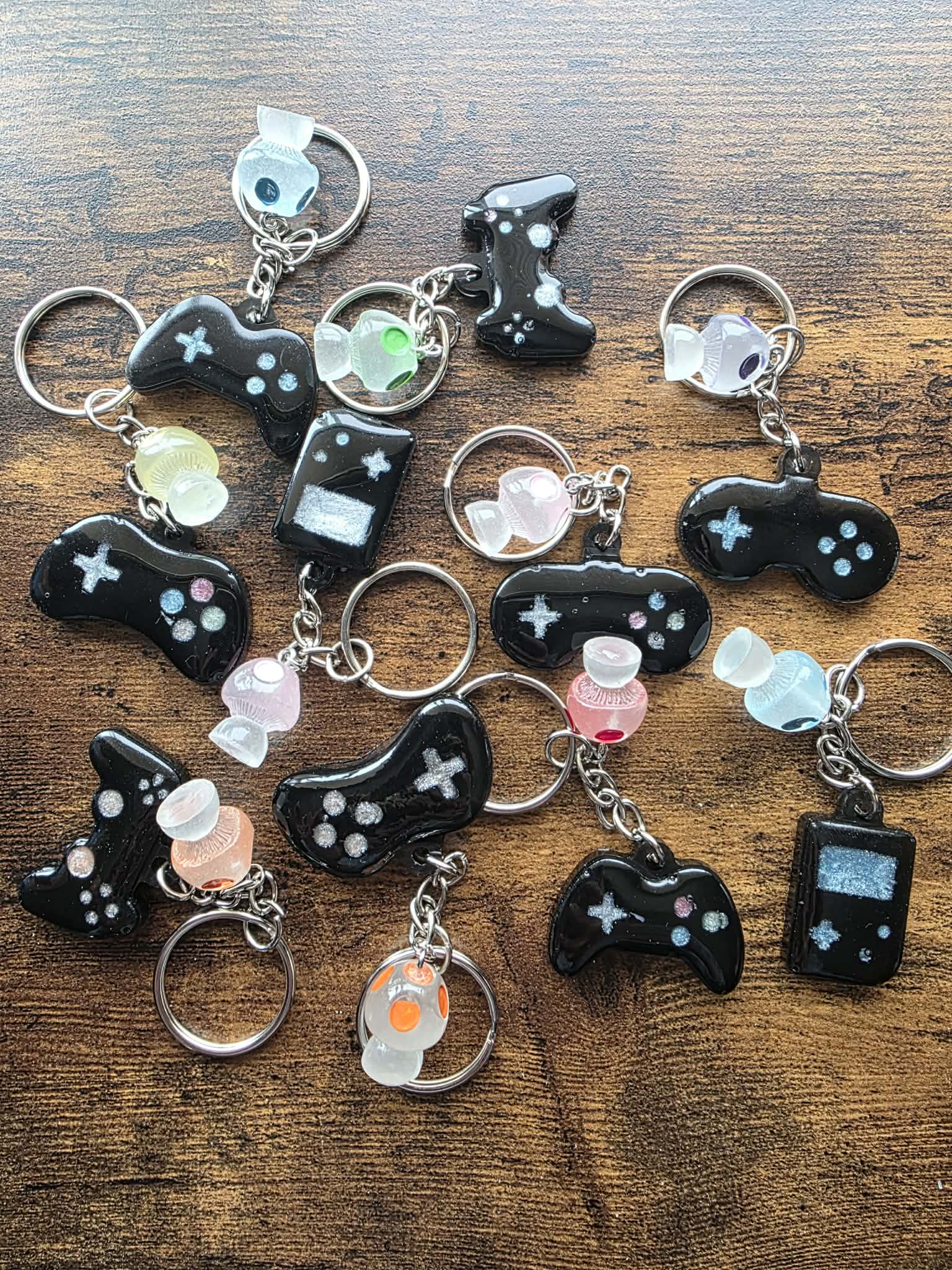 Game On Keychains ~ Mystery Color ~