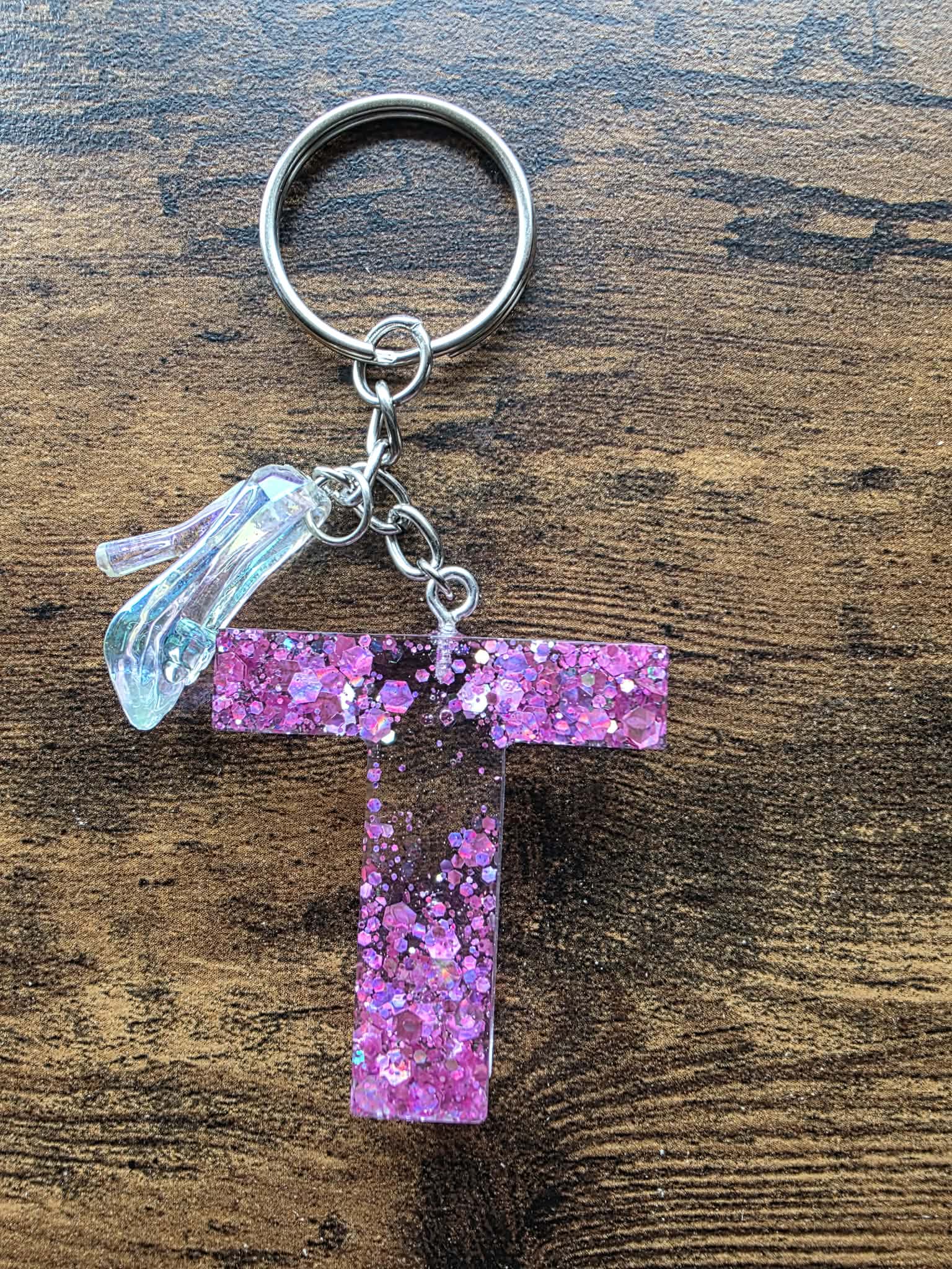 Enchanted T Keychain