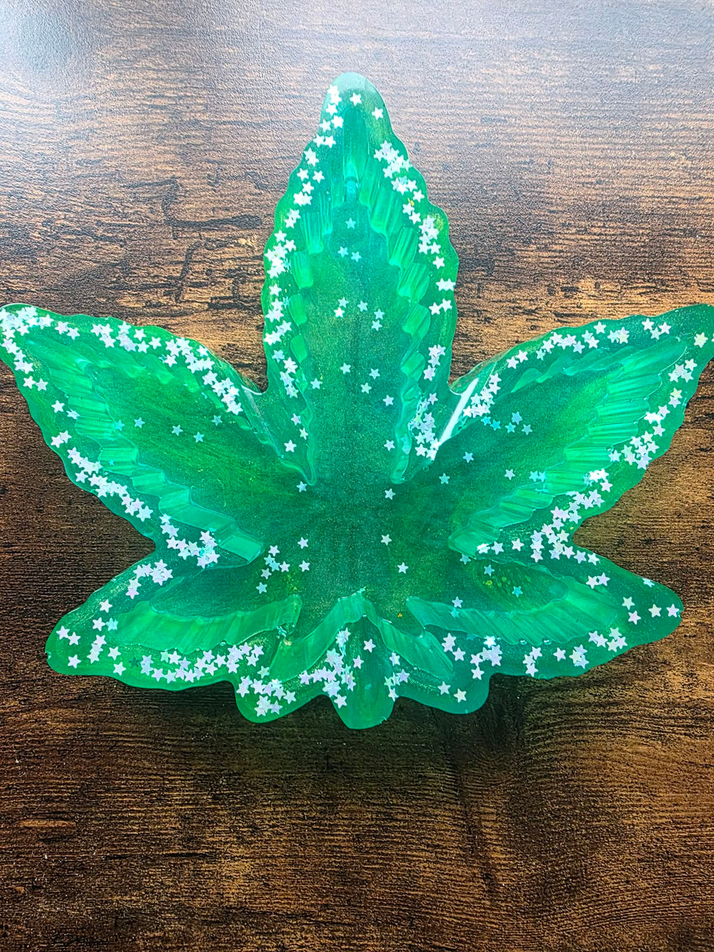 Emerald Stardust Ashtray