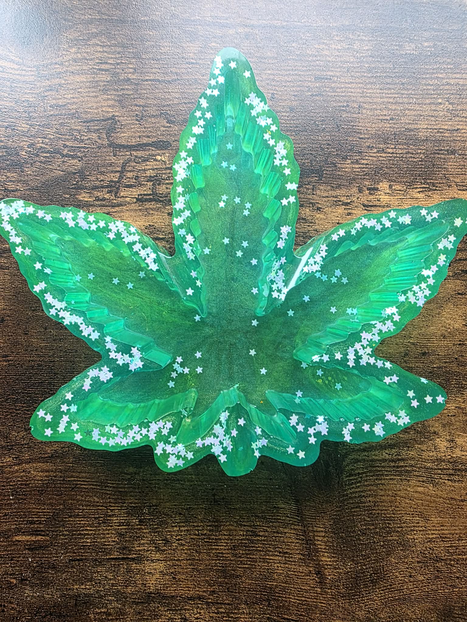 Emerald Stardust Ashtray