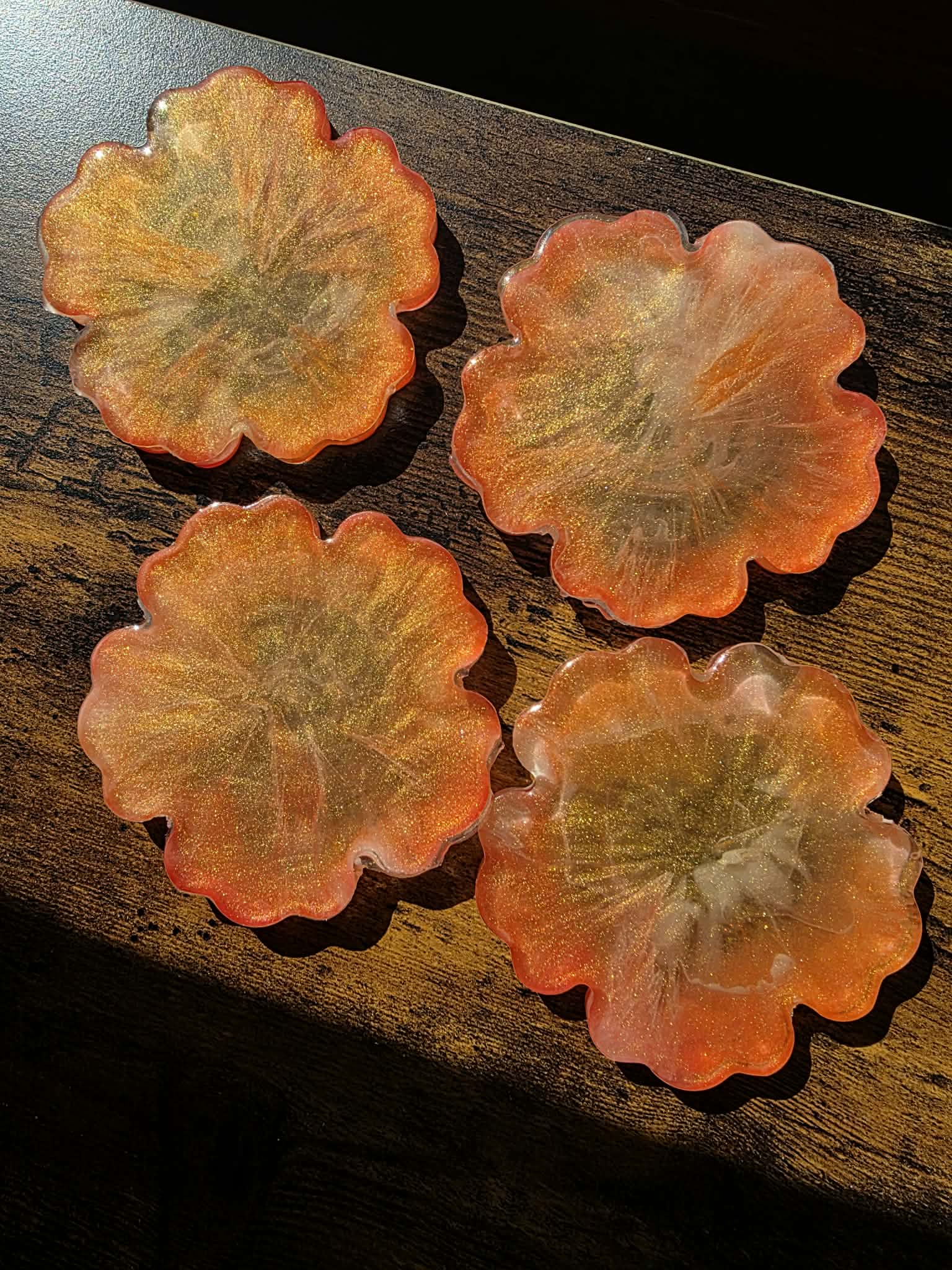 Golden Hour Mini Coaster set