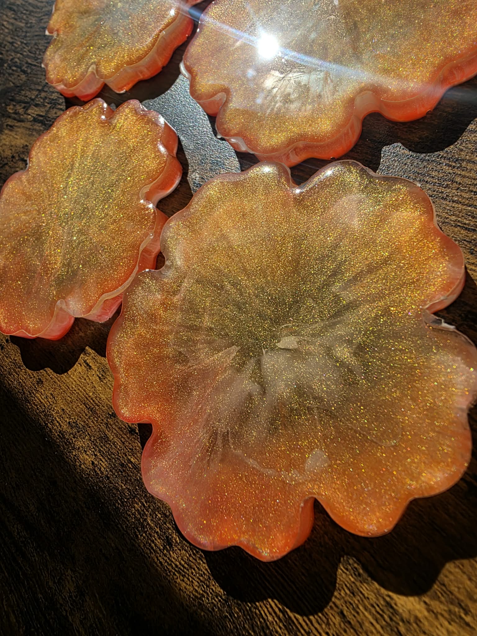 Golden Hour Mini Coaster set