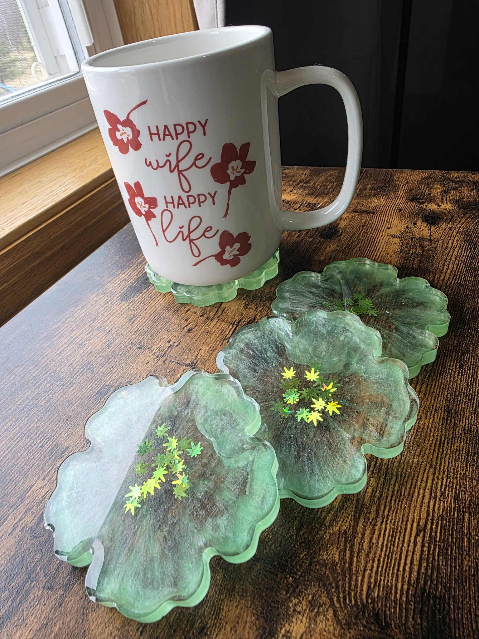 Forestlight Bloom - mini coaster set