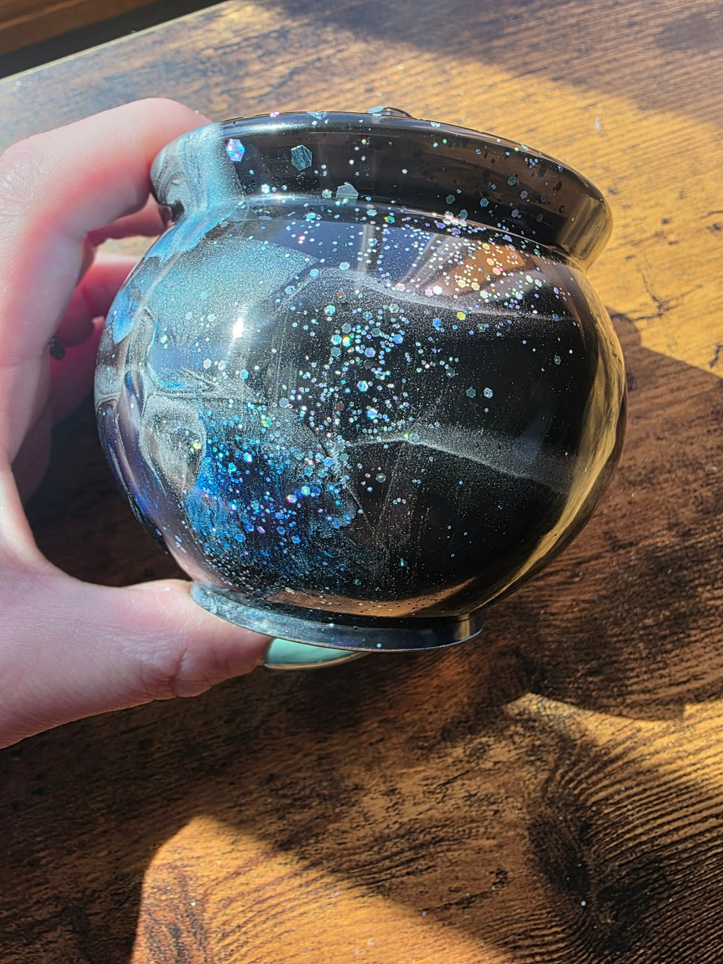 Midnight Nebula Spell Jar