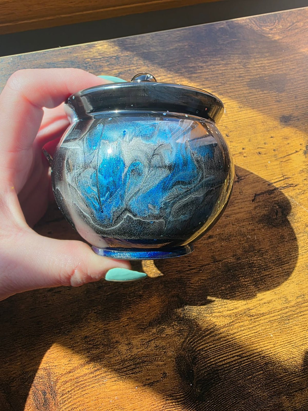 Midnight Nebula Spell Jar