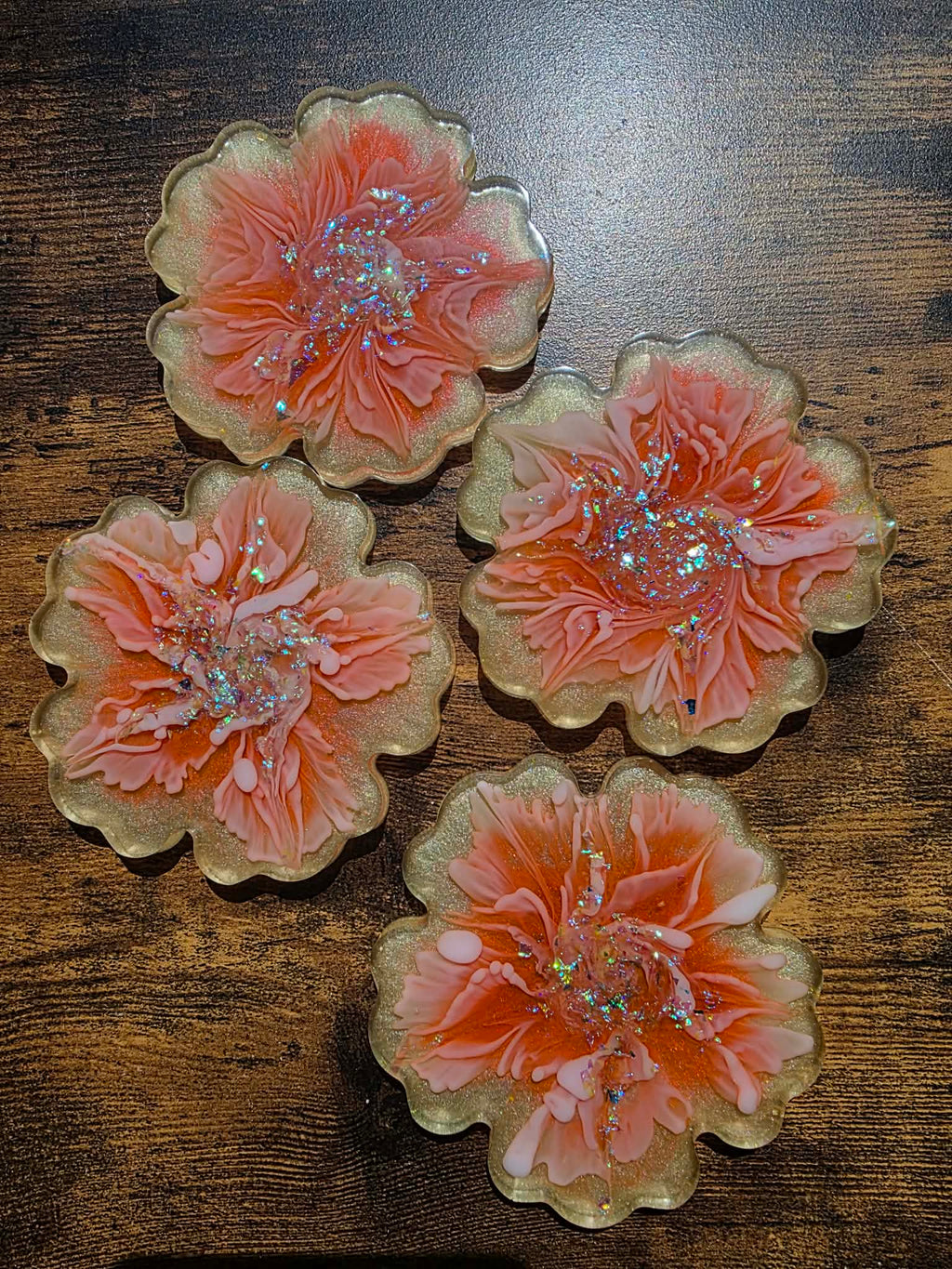 Blushbell Bloom Mini Coaster set
