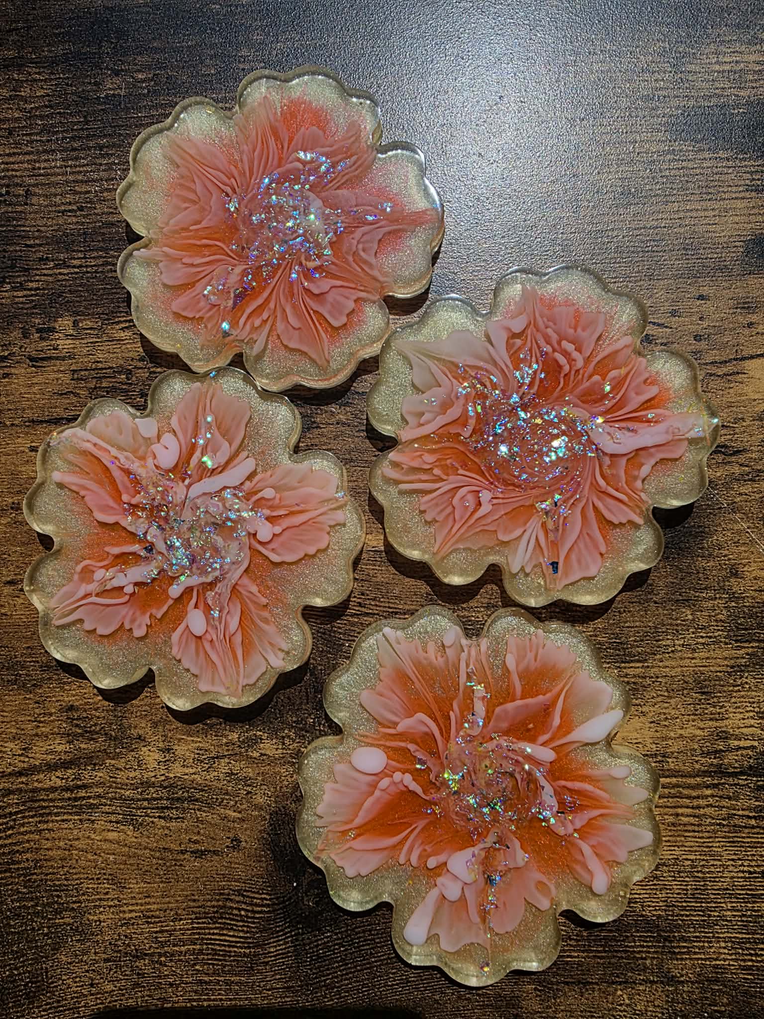 Blushbell Bloom Mini Coaster set