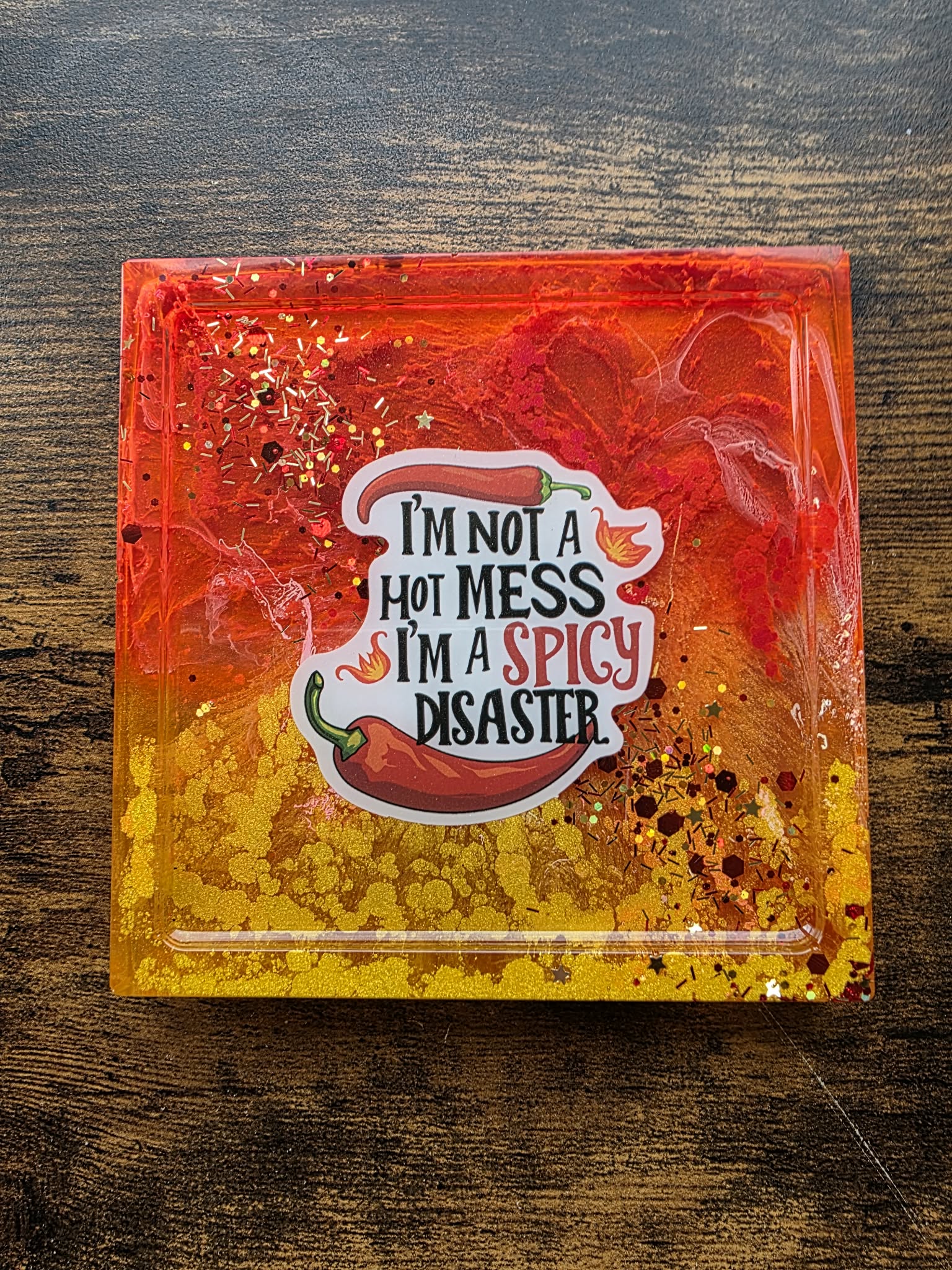 Spicy Disaster Coaster