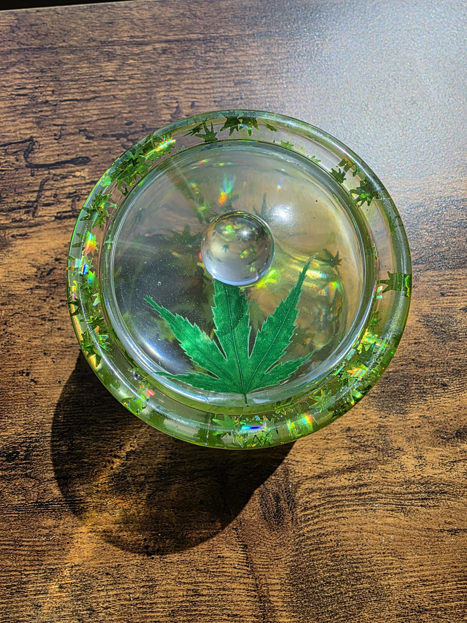 Enchanted Leaf Spell Jar