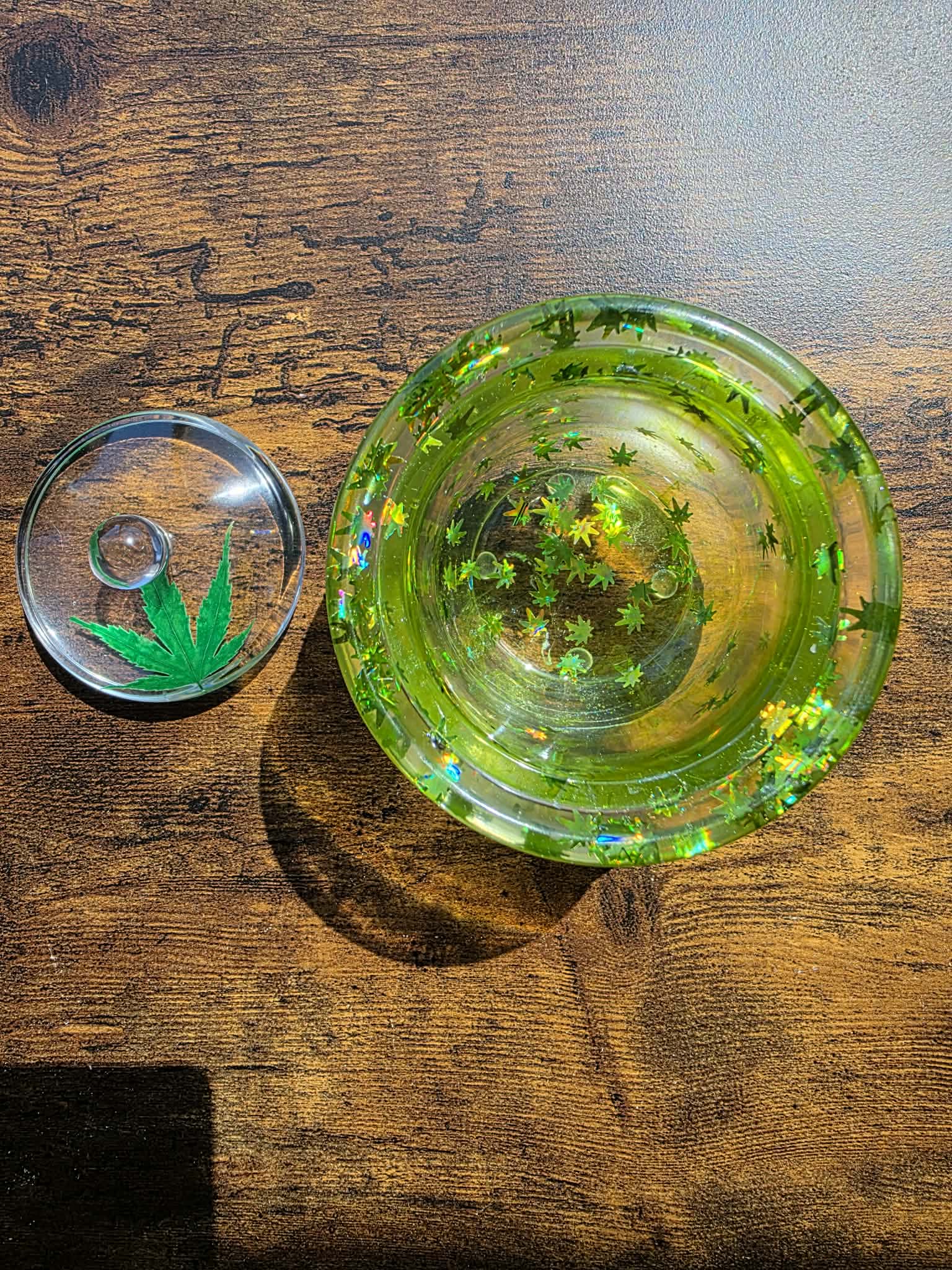 Enchanted Leaf Spell Jar
