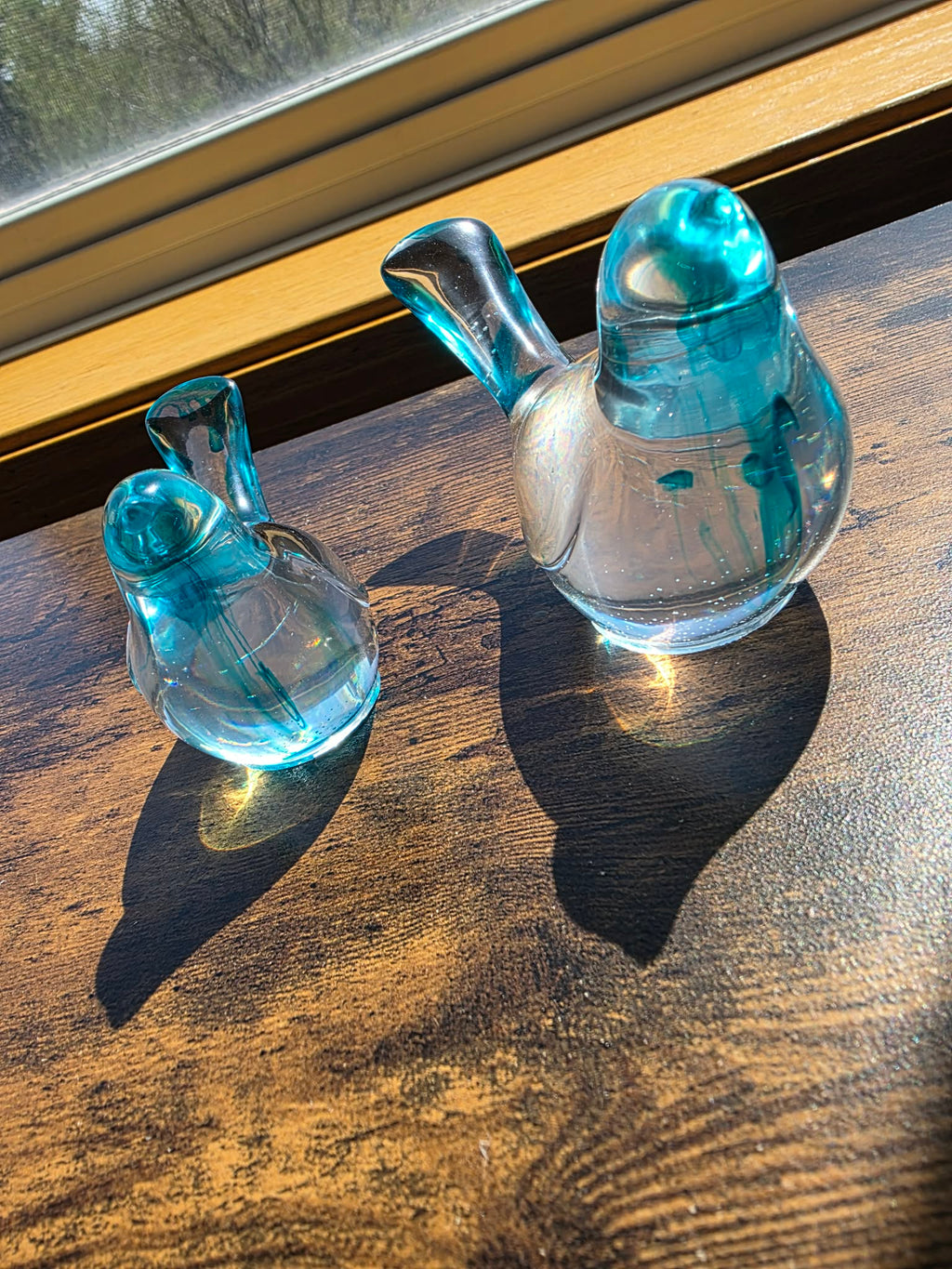 Aetherglow Birds – Handcrafted Set