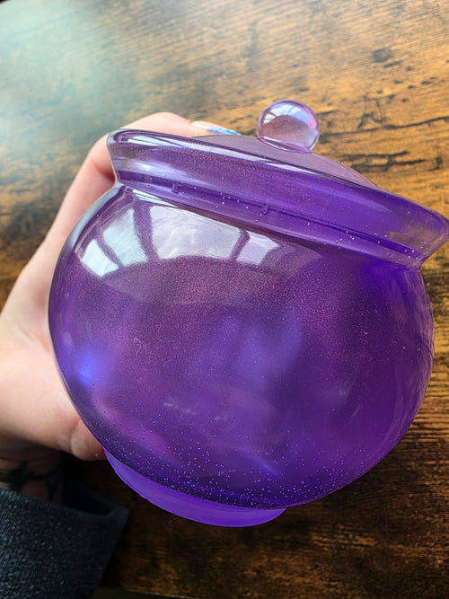 Amethyst Veil Spell Jar