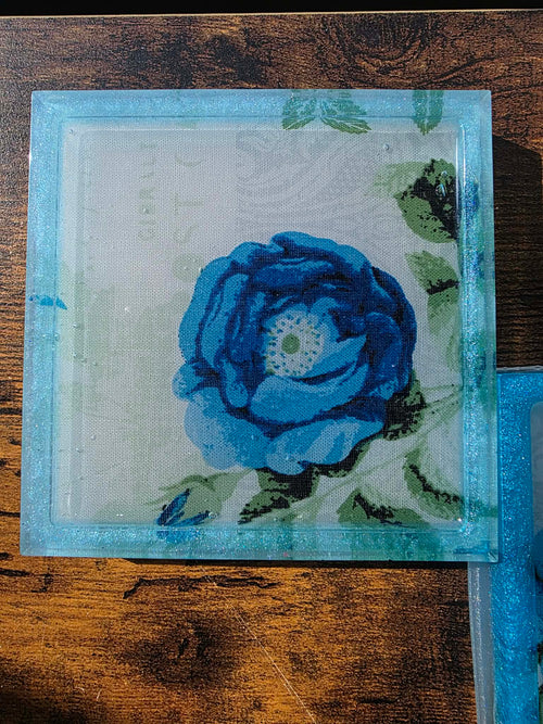 Bluebell Veil Coasters – Set of 2