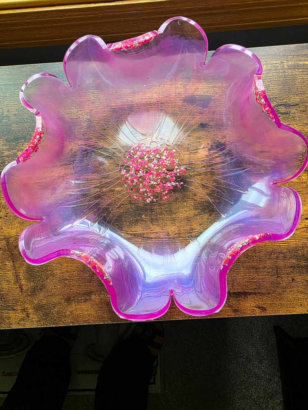 Stardust Bloom ~ Decorative Bowl