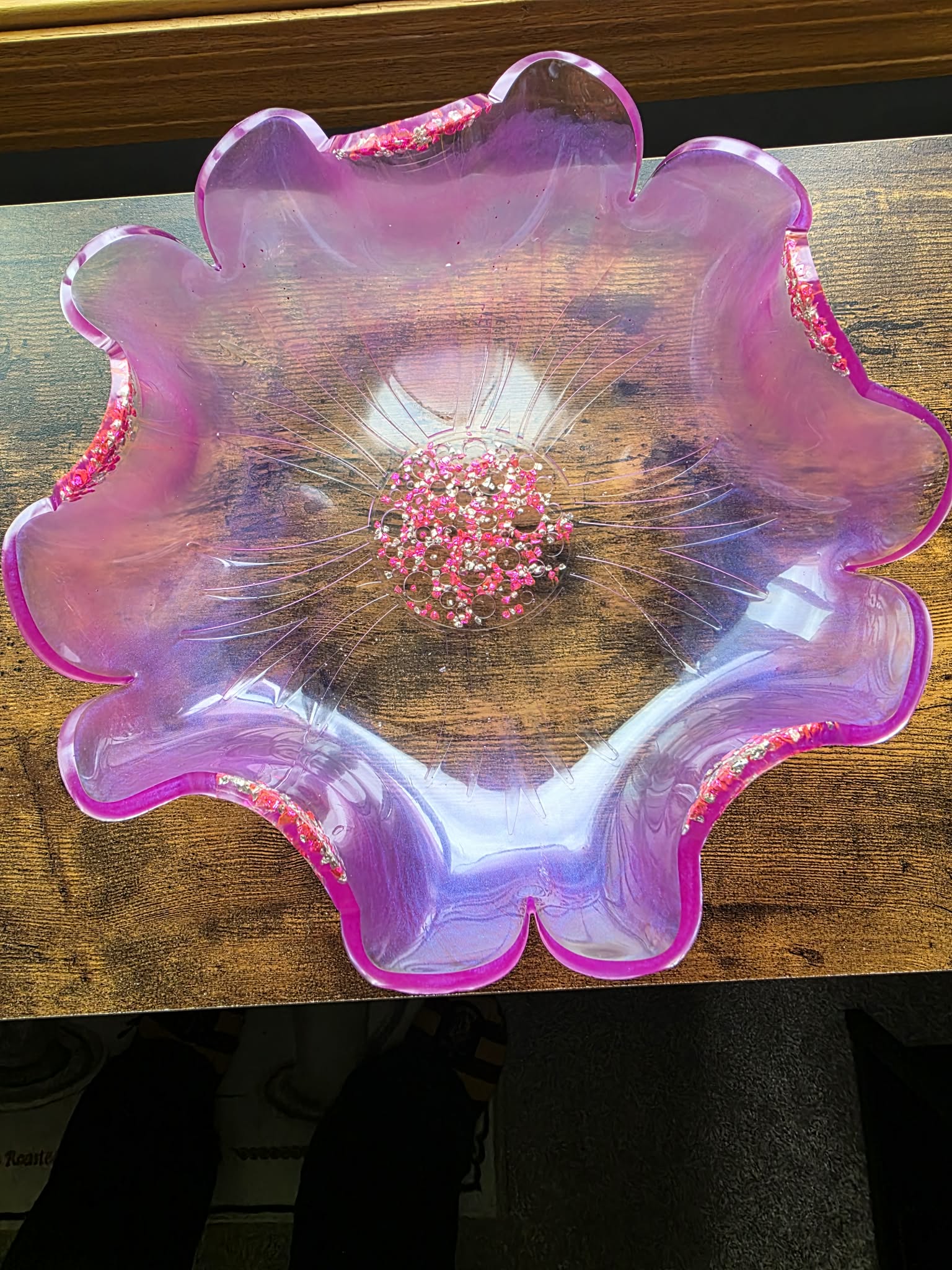 Stardust Bloom ~ Decorative Bowl