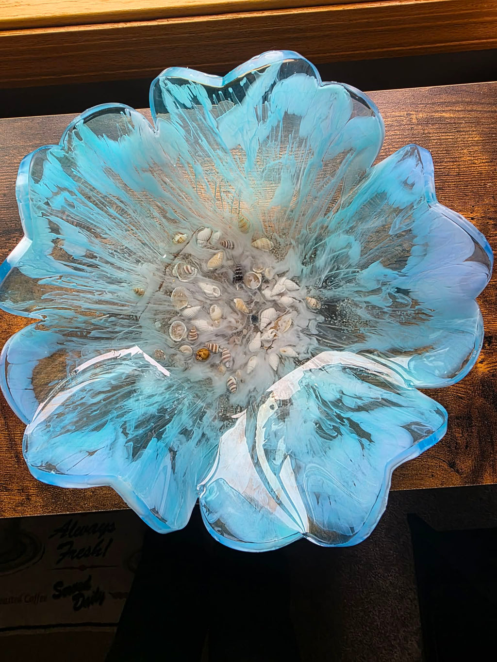 Tidepool Bloom ~ Decorative Bowl
