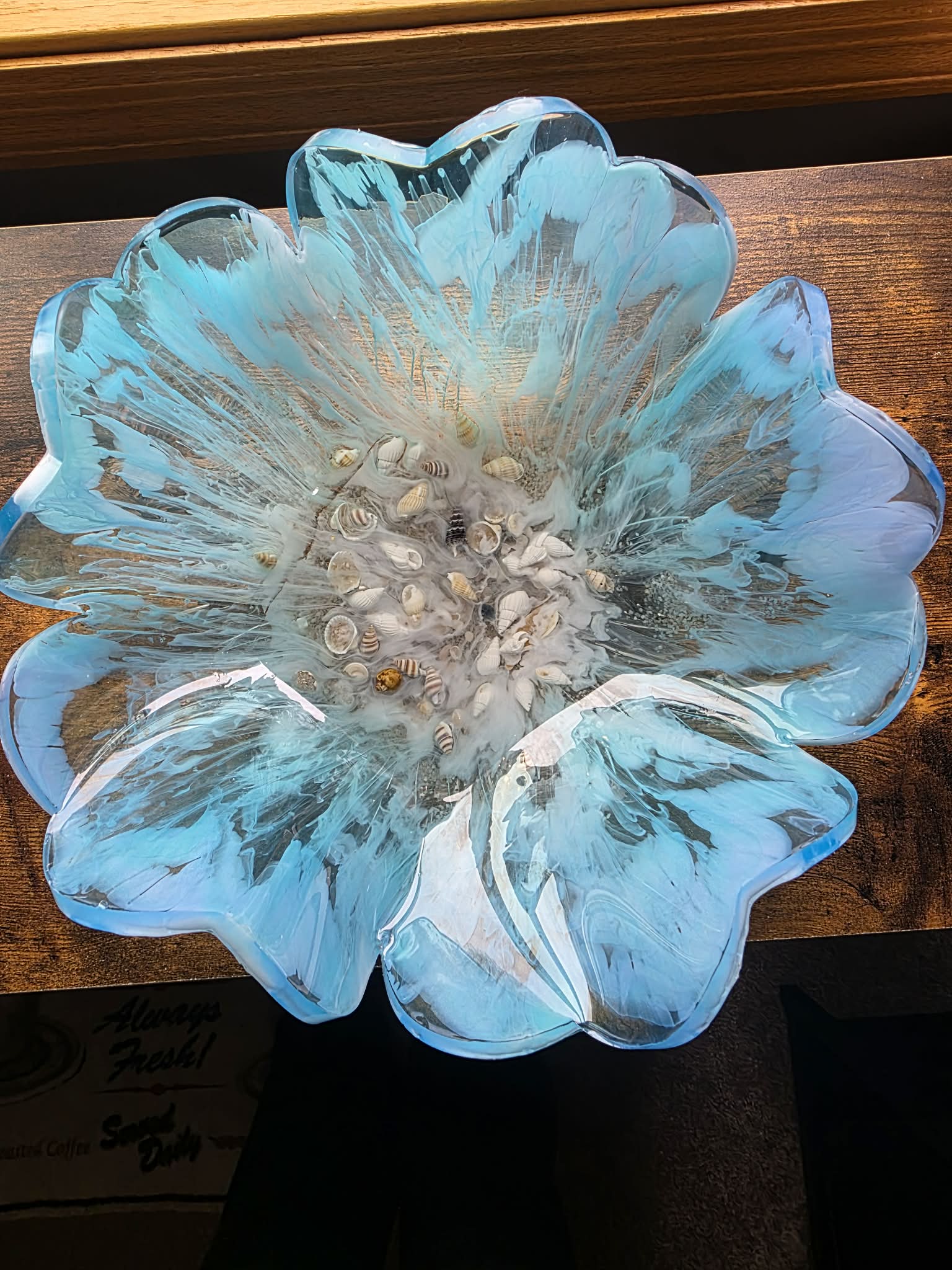 Tidepool Bloom ~ Decorative Bowl
