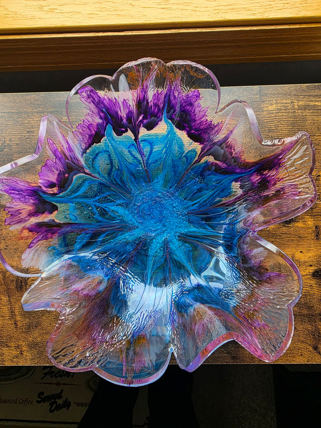 Tempest Bloom ~ Decorative Bowl