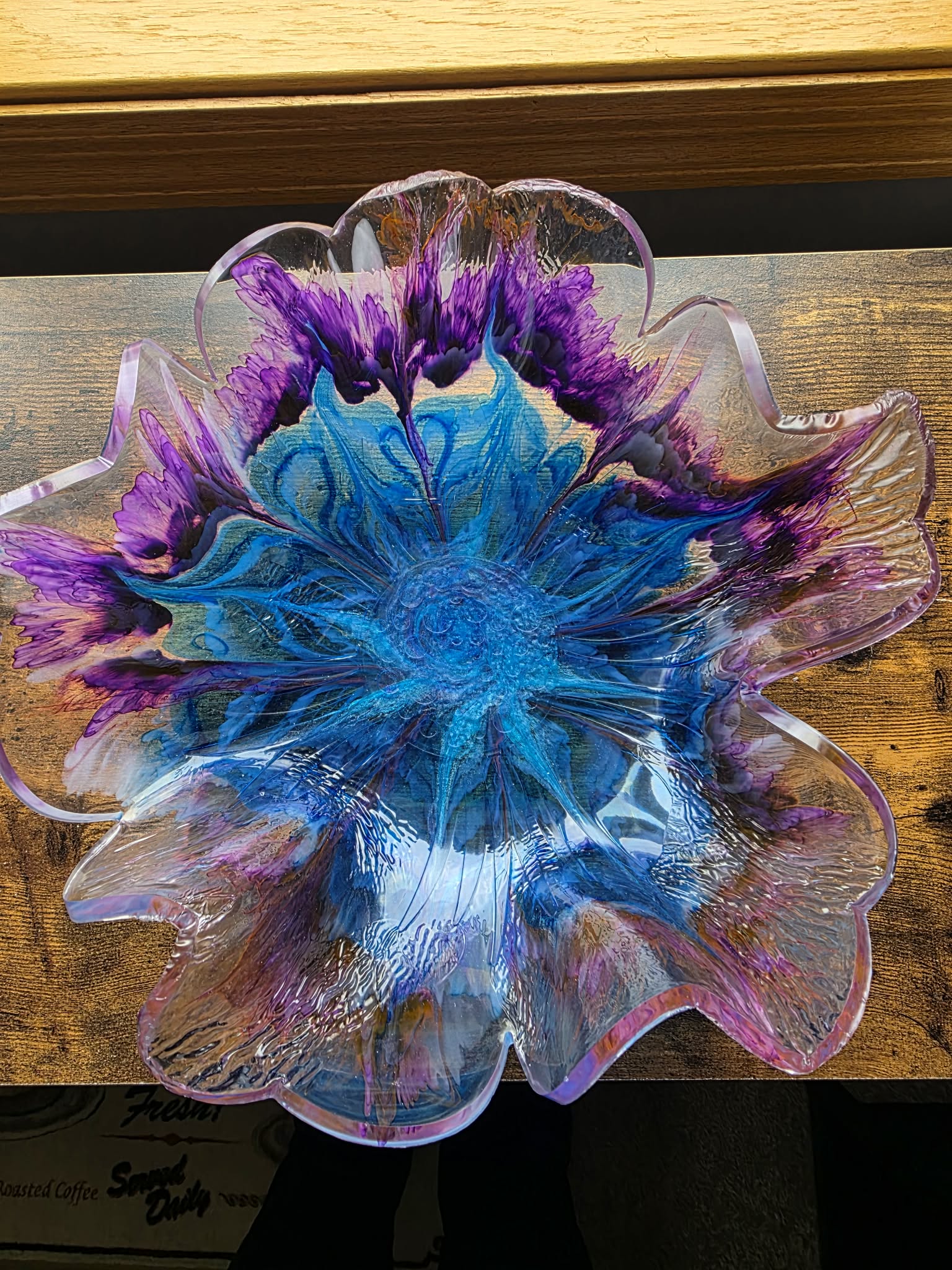 Tempest Bloom ~ Decorative Bowl