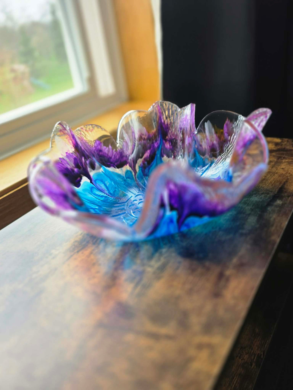Tempest Bloom ~ Decorative Bowl