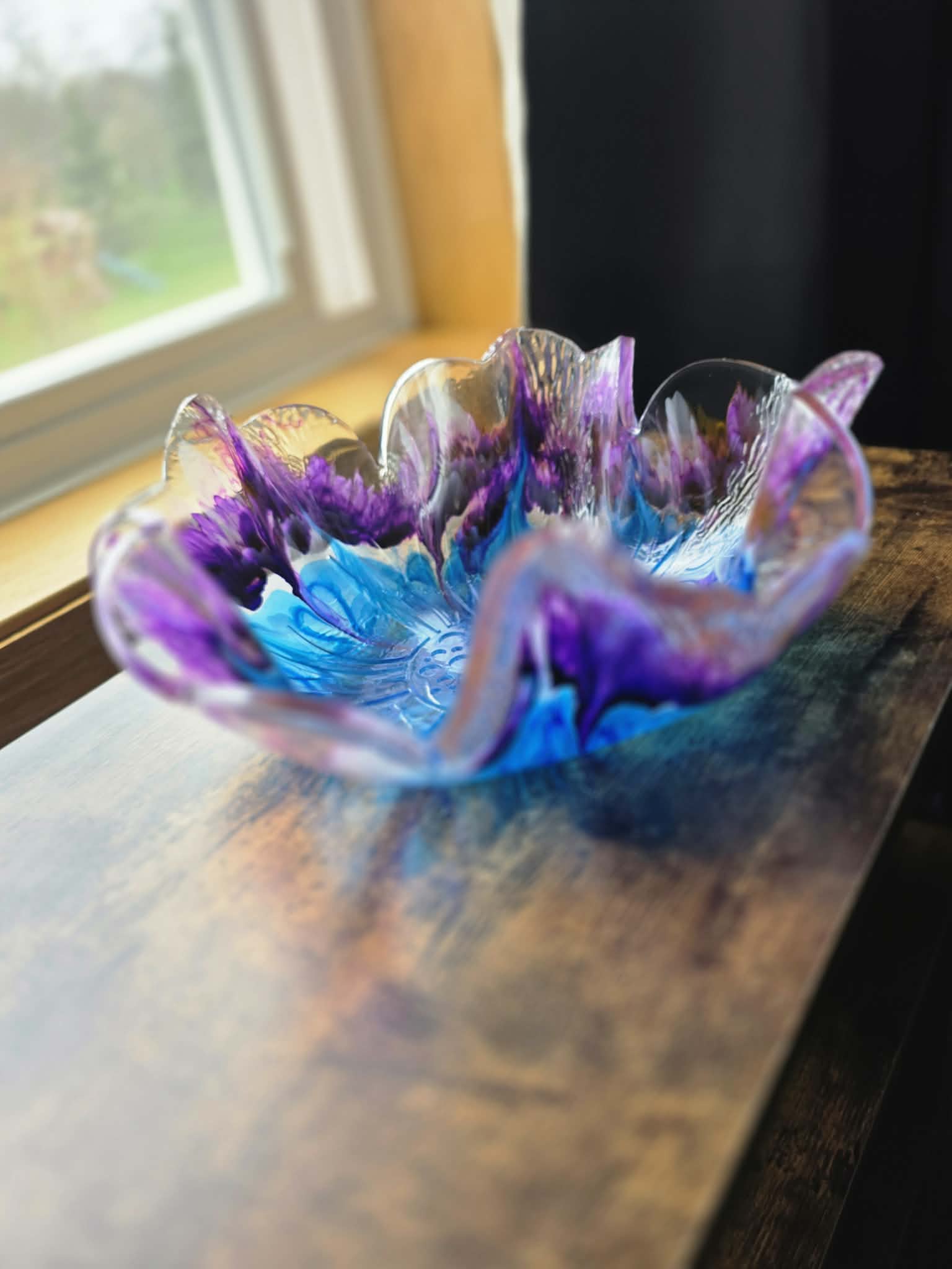 Tempest Bloom ~ Decorative Bowl
