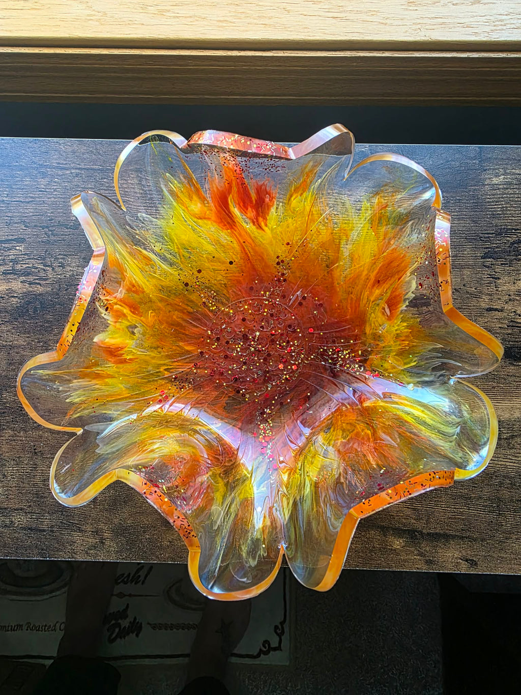 Phoenix Flame ~ Decorative Bowl