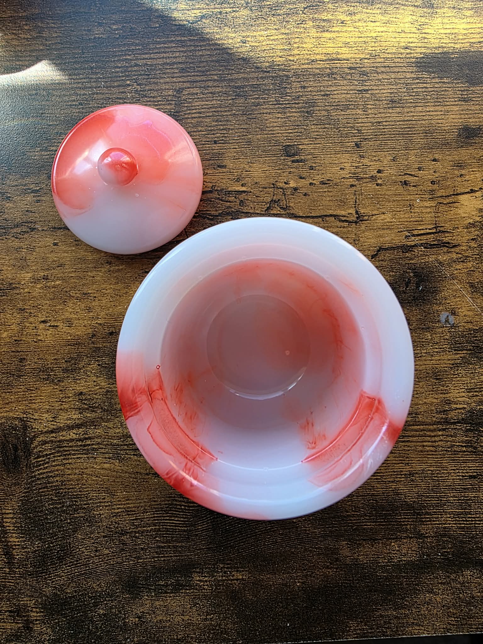 Crimson Ember Spell Jar