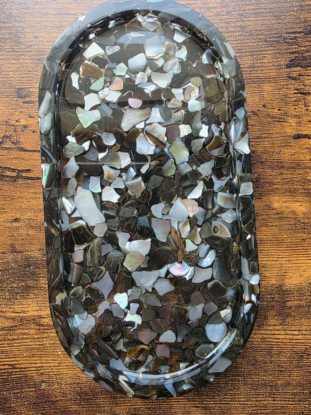Midnight Pearl Trinket Tray