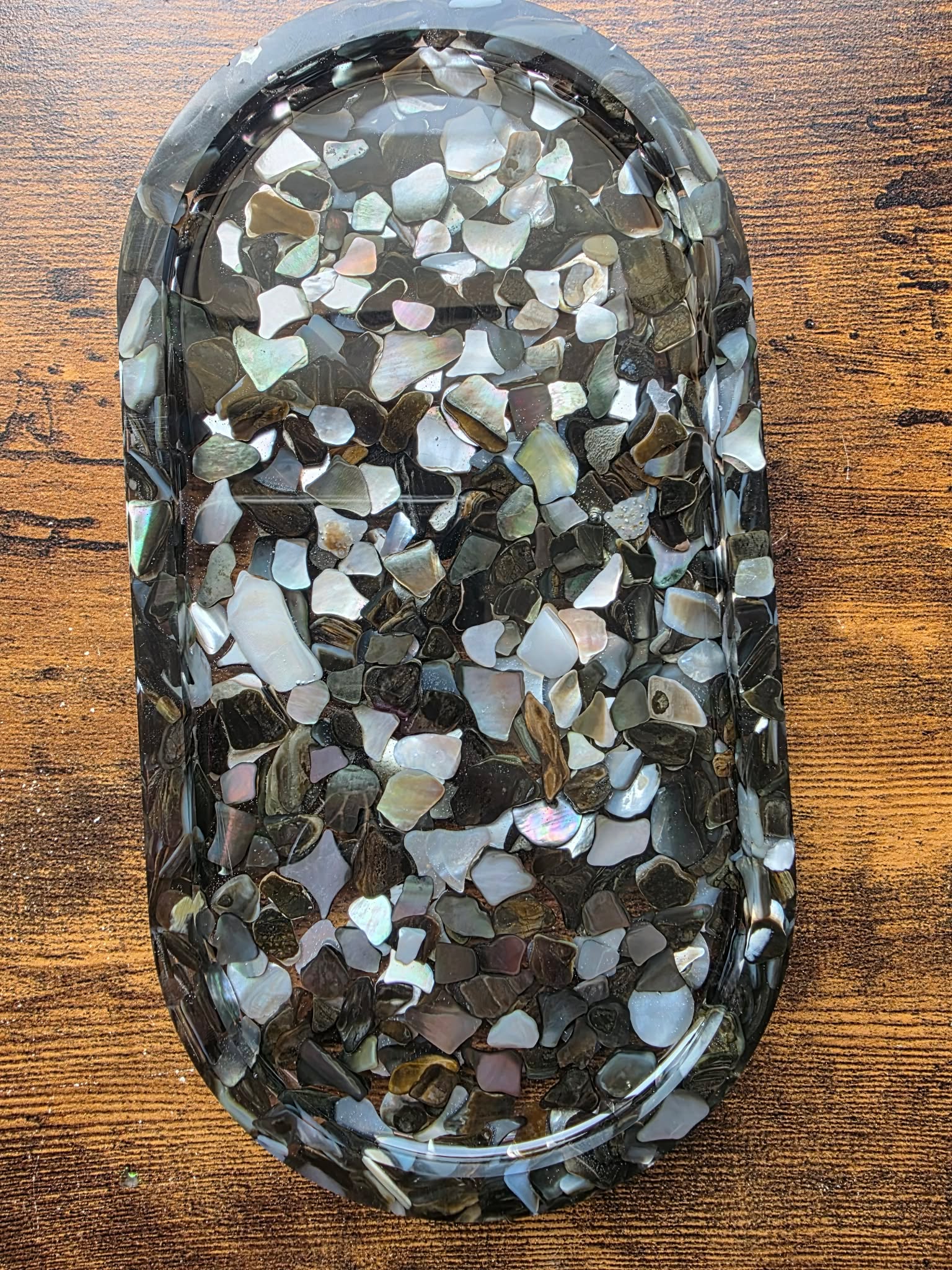 Midnight Pearl Trinket Tray