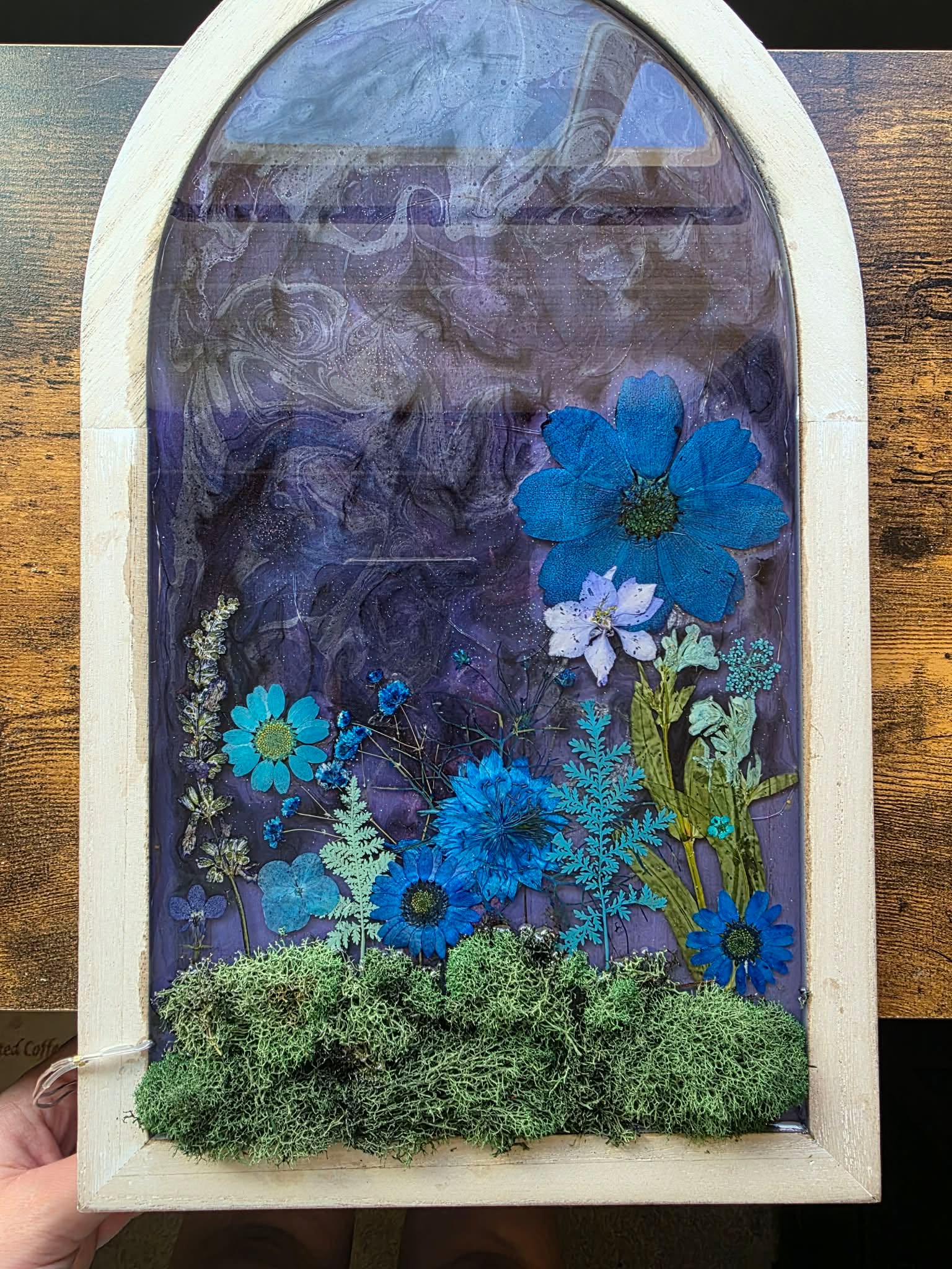 Moonlit Meadow Story Window