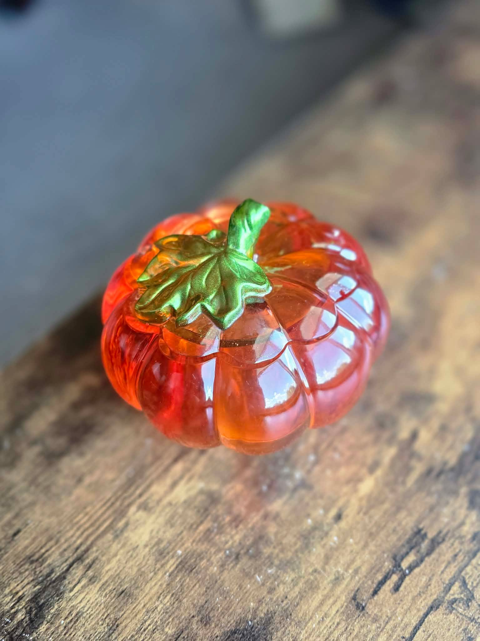 Harvest Ember Pumpkin Jar