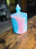 Cotton Candy Dreams ~ Crystal Keeper Jar