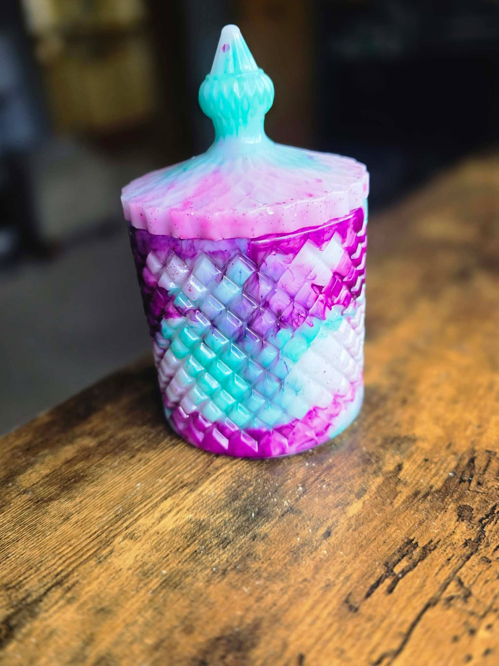 Mermaid's Lagoon ~ Crystal Keeper Jar