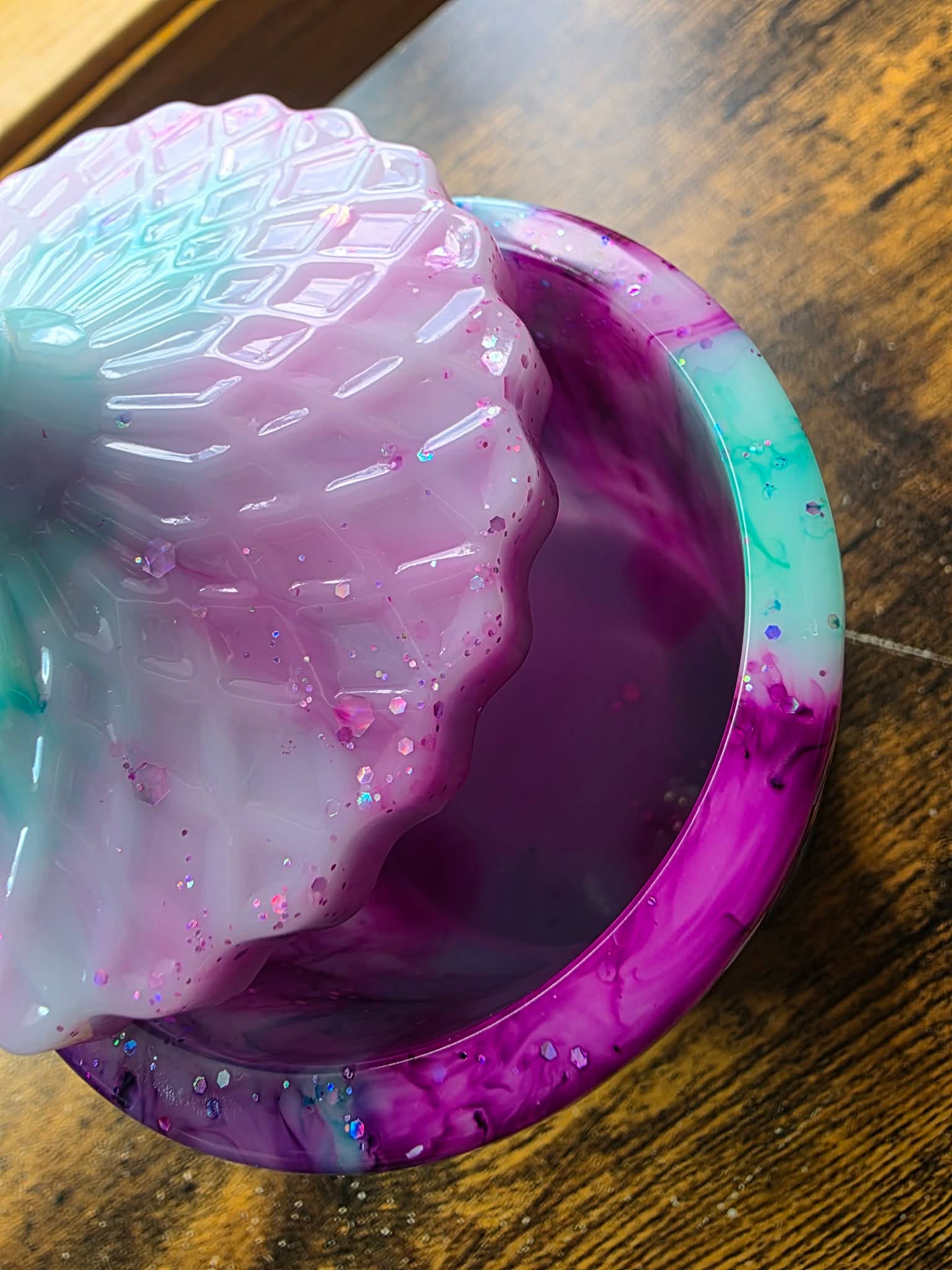 Mermaid's Lagoon ~ Crystal Keeper Jar