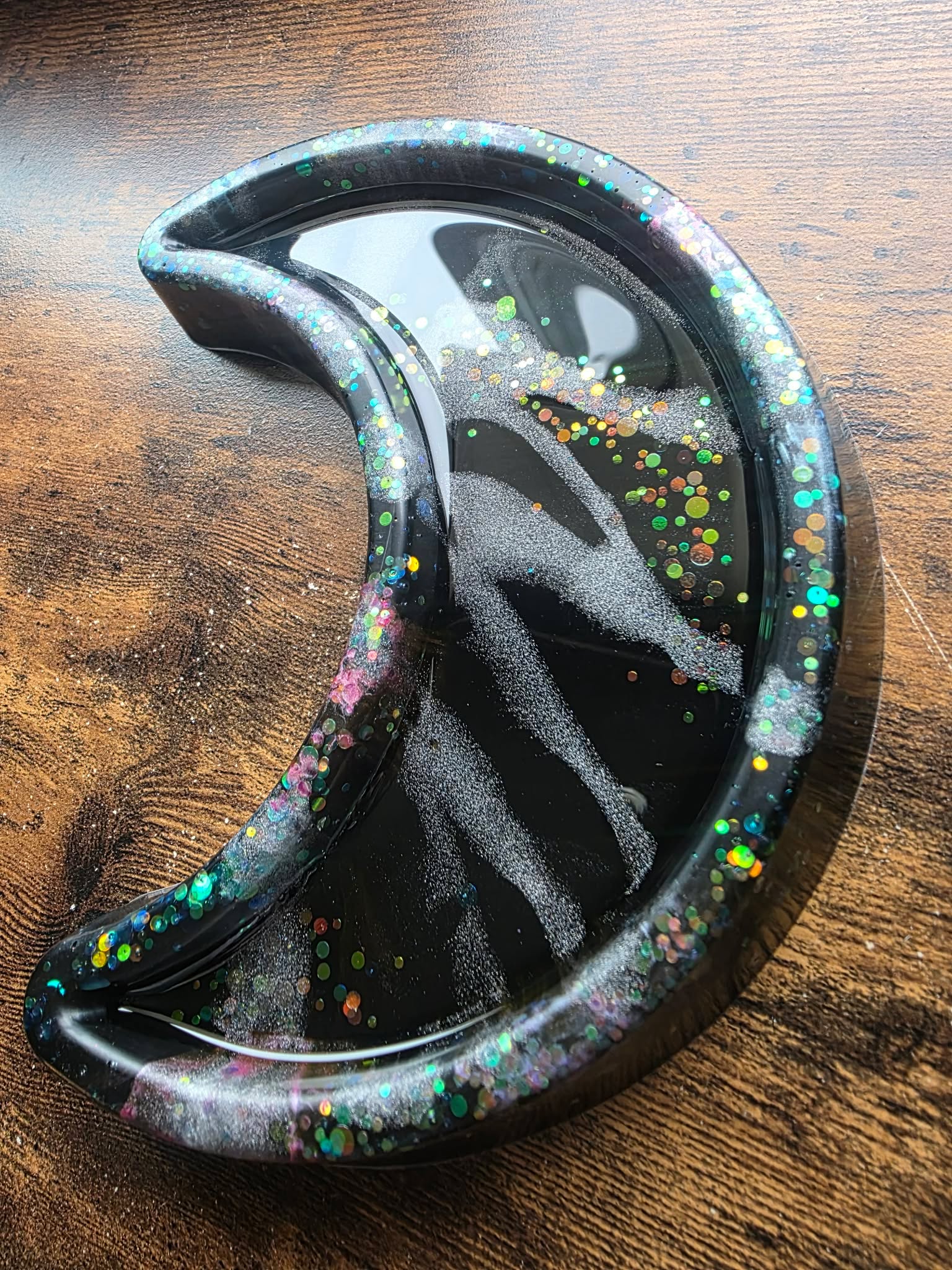Starlit Eclipse ~ Moon Trinket Tray