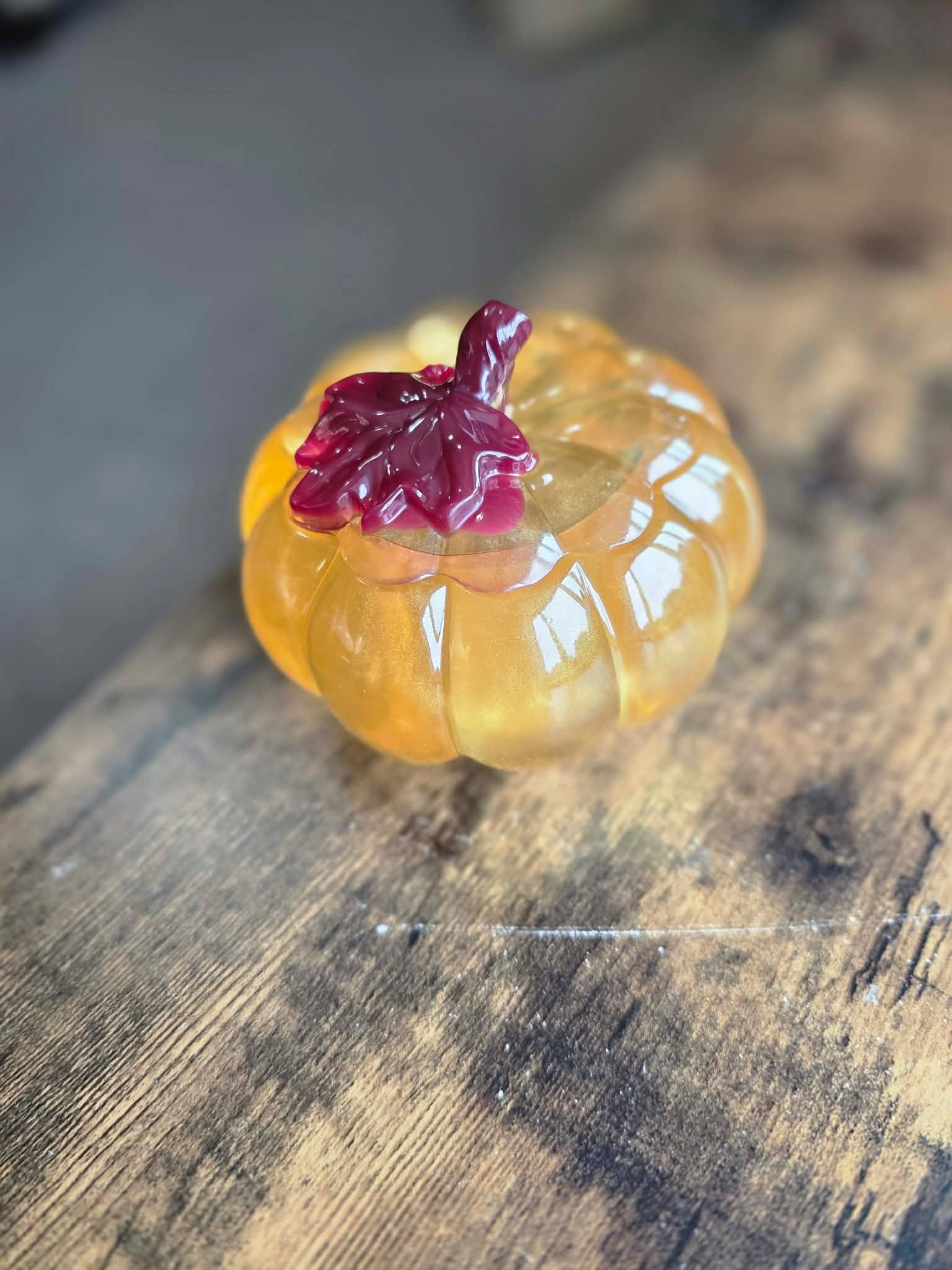 Amber Harvest Pumpkin Jar