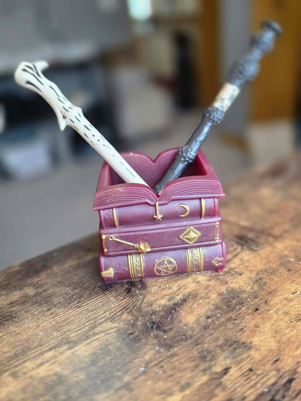 Crimson Codex Enchanted Holder