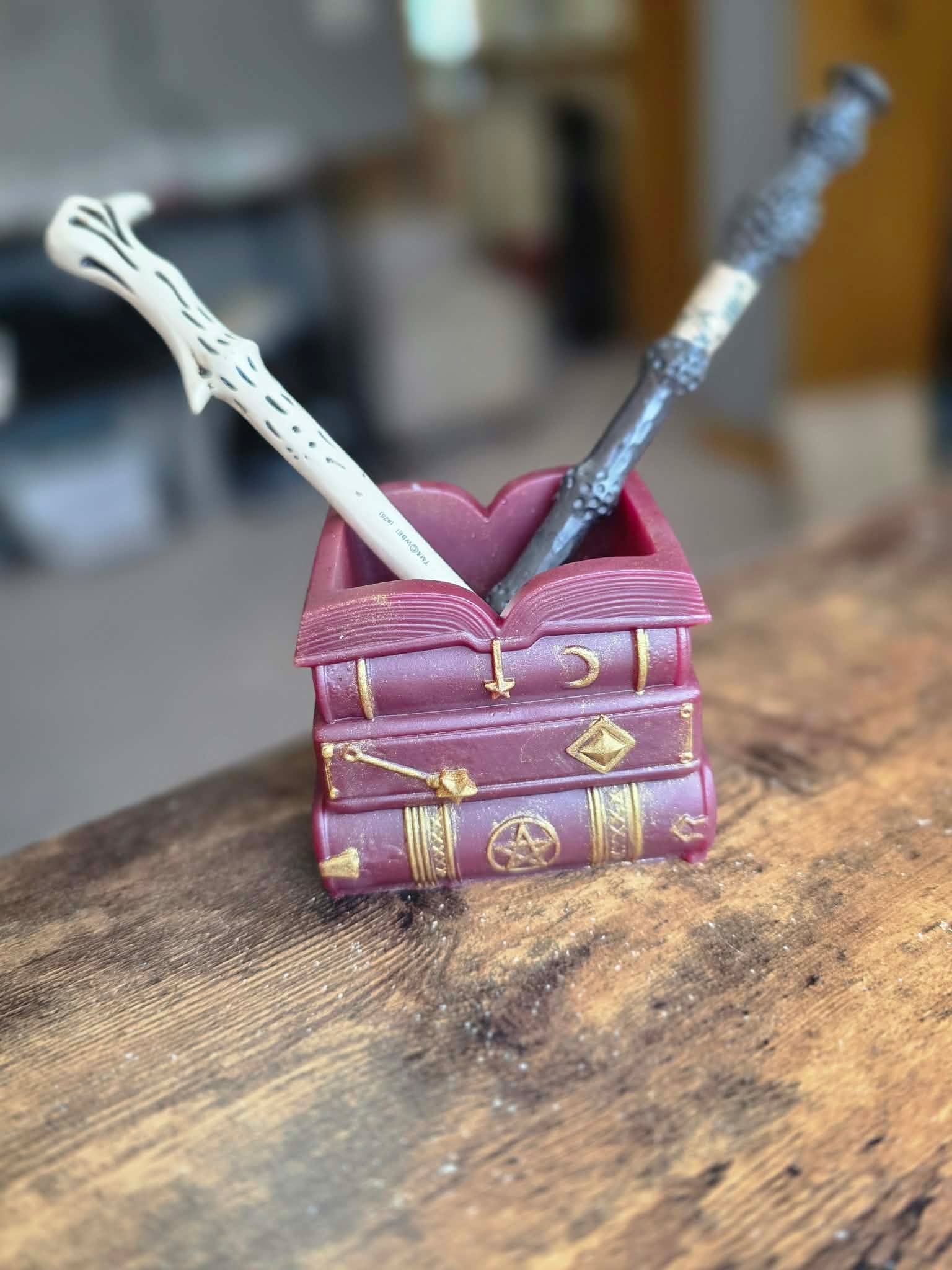 Crimson Codex Enchanted Holder